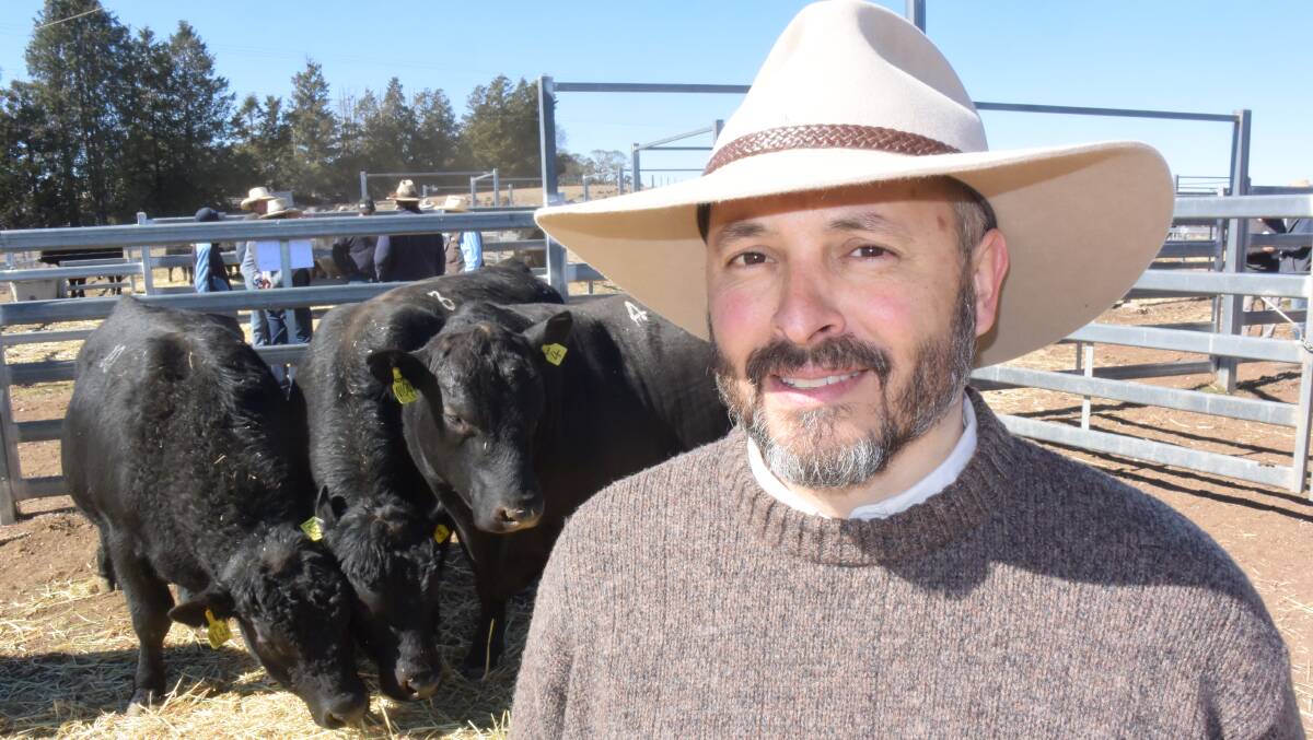 Matias Suarez with the Department of Primary Industries at Armidale, is heading up a new collaborative research project into multi-breed EBVs which will help the commercial cross-breeder make the right decisions on sires.