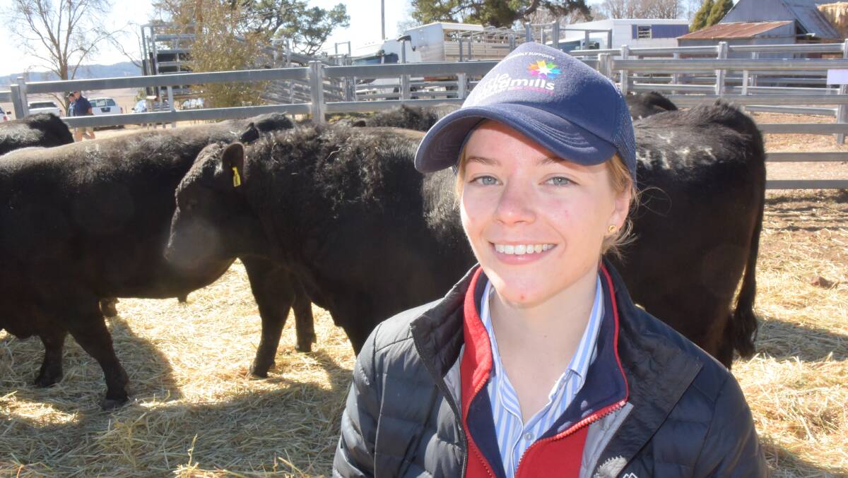 DPI technical officer Laura Penrose, Armidale, describes the department's new genetic selection program as a bit like Tinder for bulls.
