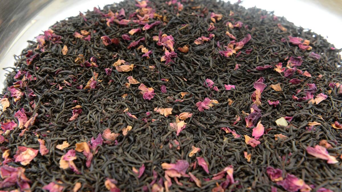 Not your typical cuppa - blended looseleaf black tea with florals and spices.