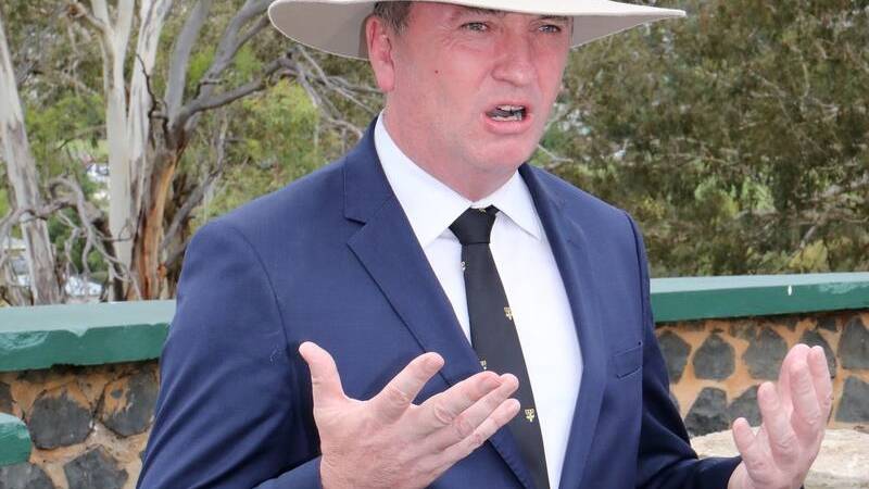 Barnaby Joyce has failed to support regional enterprise says former supporter and  Bindaree Beef founder JR McDonald.