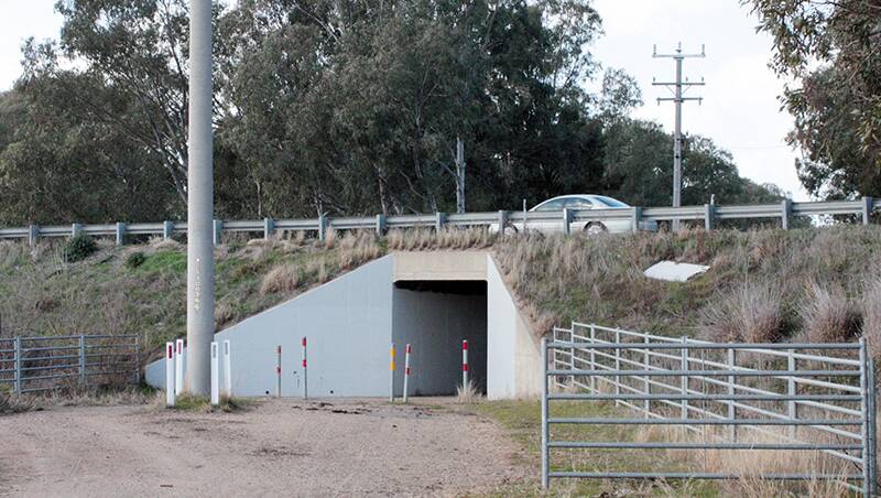  NSW Government will offer grants for 50 per cent of the cost of installing a cattle underpass, up to $70,000.