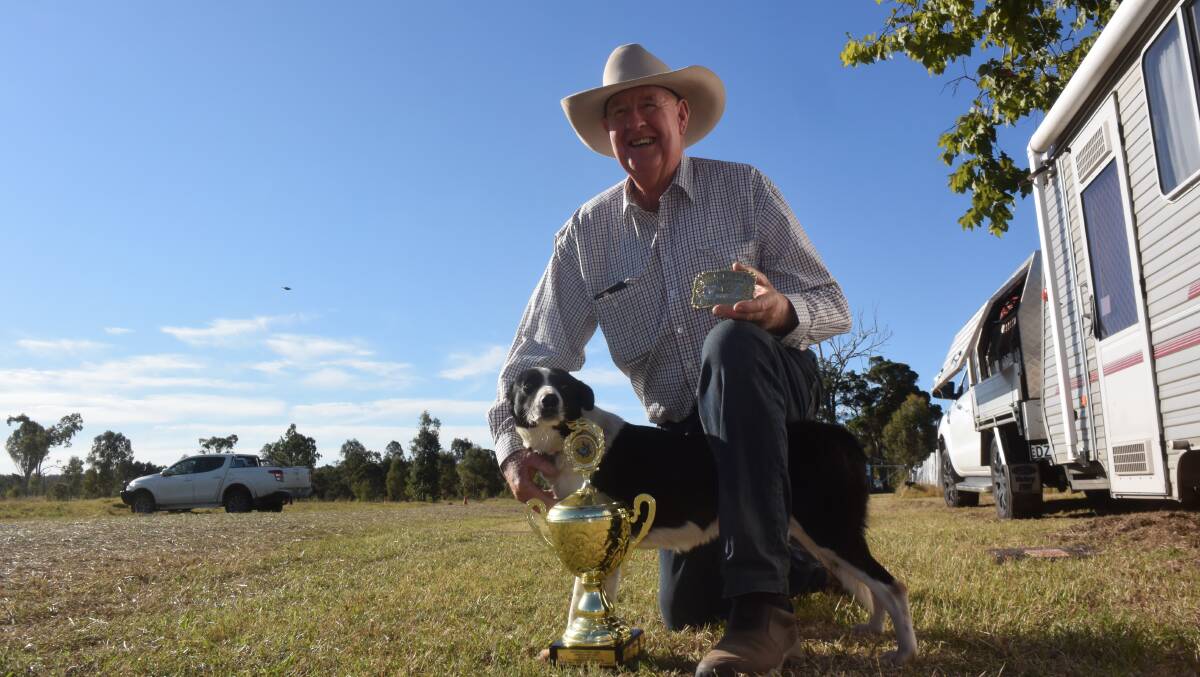 Dick Chapman and Panda won the NSW Cattle championships at Rappville over the weekend.