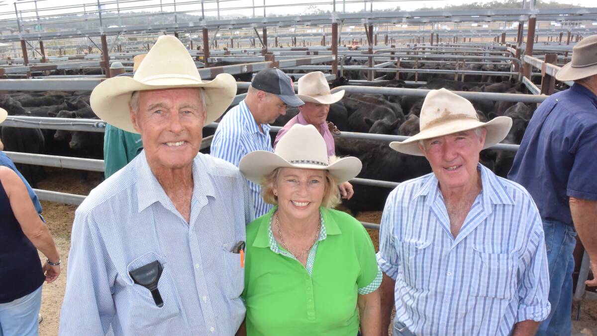 Buddy Statham, Yandarlo, Condamine, paid up to 297.2c/kg for Angus from Sue and  Neville Grogan, Gardiners, Tenterfield.