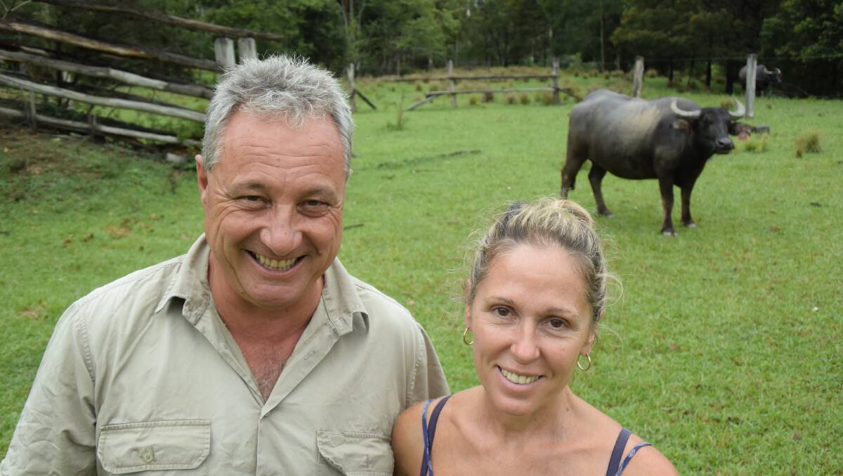 Ian and Kim Massingham created a new tree-change venture by adopting the Mediterranean Riverine milking buffalo and its component-rich milk.