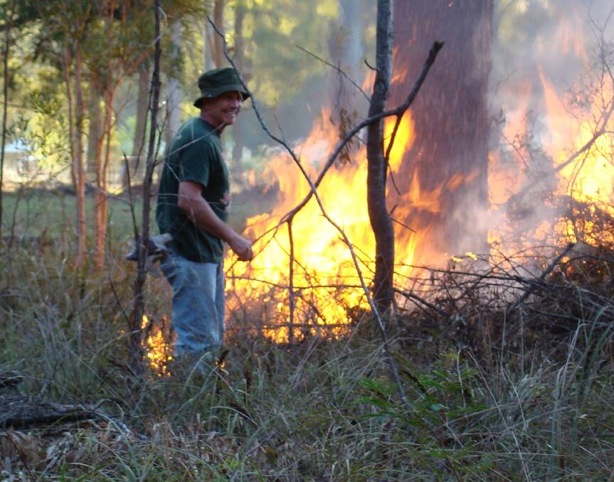 Fire ecologist Dr Philip Stewart is an advocate of burning as a tool for dealing with new climate realities.