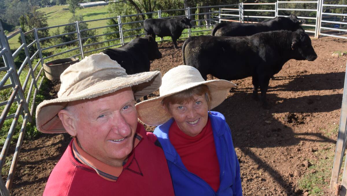 Mark and Carol Gillett say pasture management maintains nutrition.