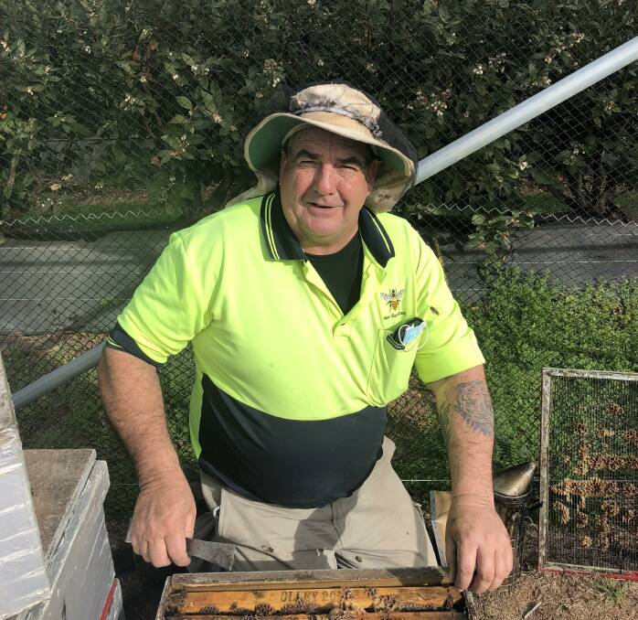 The NSW Apiarists' Association President Steve Fuller says Australian biosecurity systems work well - provided everyone complies. "It only takes one idiot to let it out," he says. Photo: Supplied