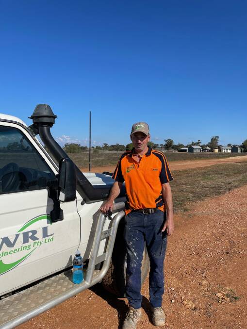 Warren Lefebvre said he wouldn't run his business anywhere but Warren, NSW. Picture supplied