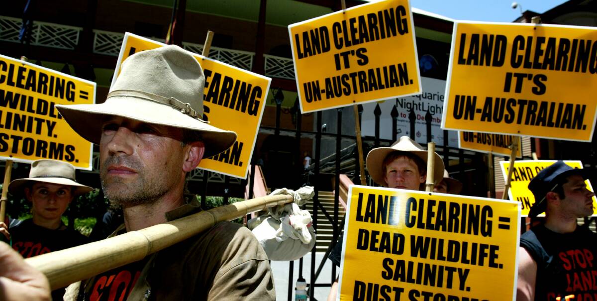 Environmentalists are concerned that land clearing by an over-zealous minority of farmers could pose a serious threat to the state’s agriculture brand. Draft native vegetation legislation is currently taking shape. 