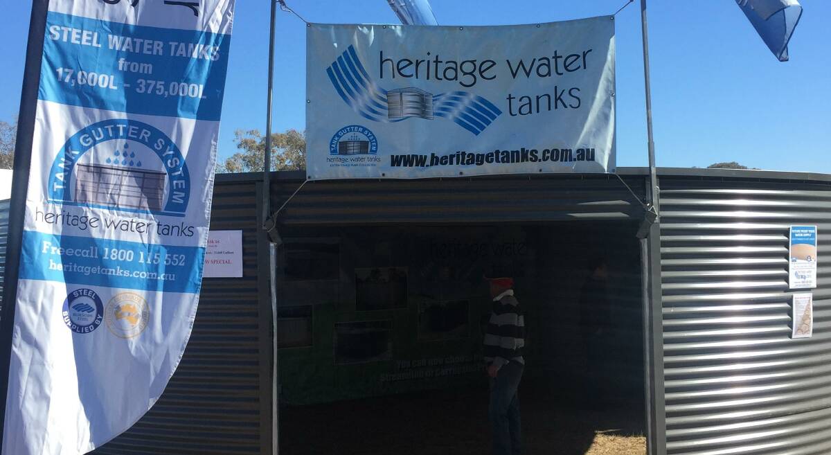 Heritage Water Tanks on show at AgQuip | Video