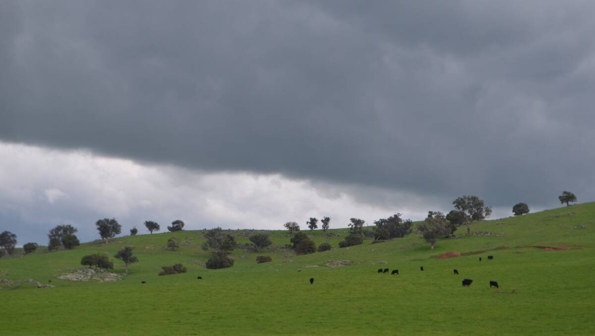 The BOM says there's a strong chance of heavy rain throughout spring.