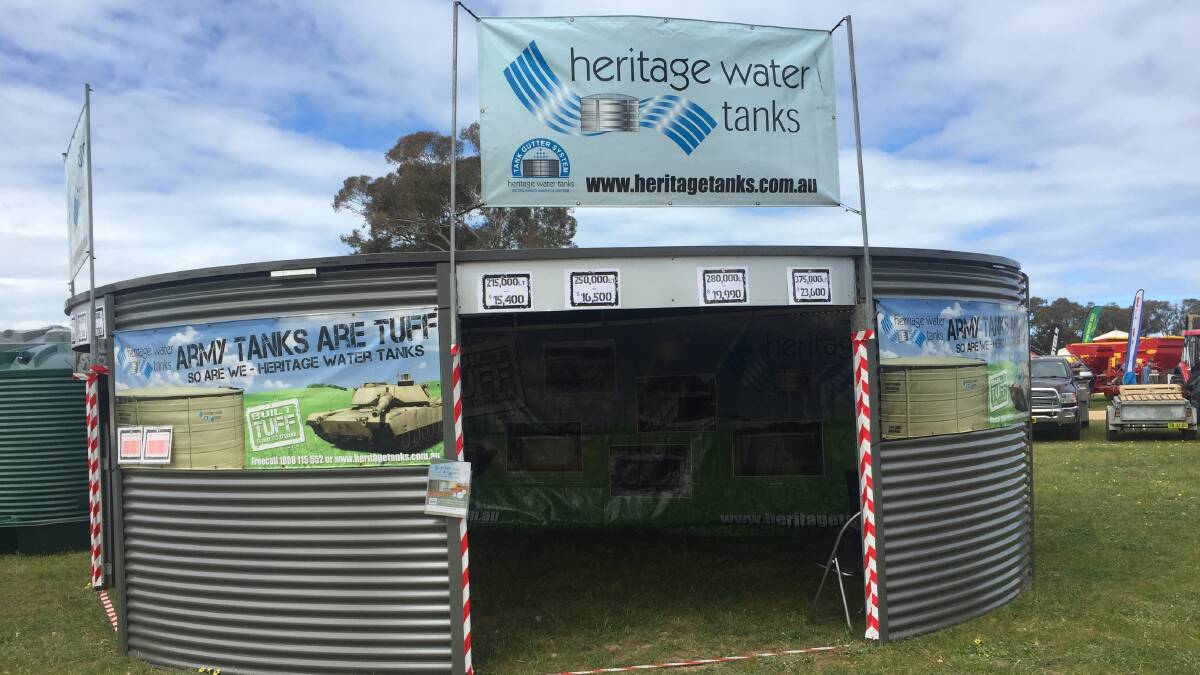 See how your tank can catch its own water at Heritage Water Tanks | Video