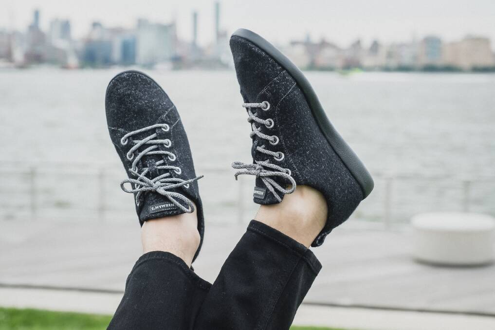 shoes made from merino wool