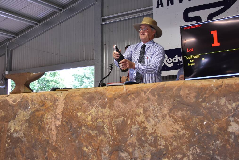Photo's from the first day of the Anvil Angus dispersal sale