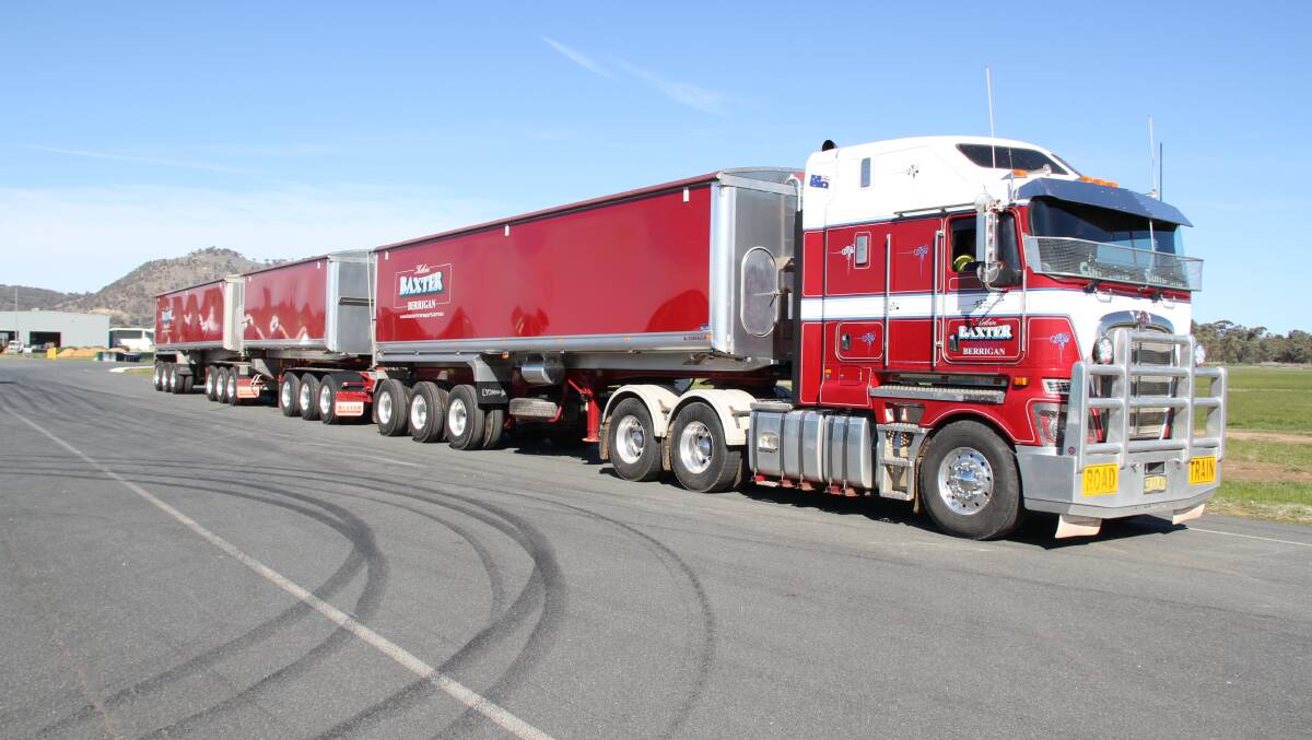 The Australian Trucking Association (ATA) says allowing more access to high productivity vehicles like this AB-Triple, will reduce freight costs, improve road safety and reduce emissions. Photo supplied by ATA.