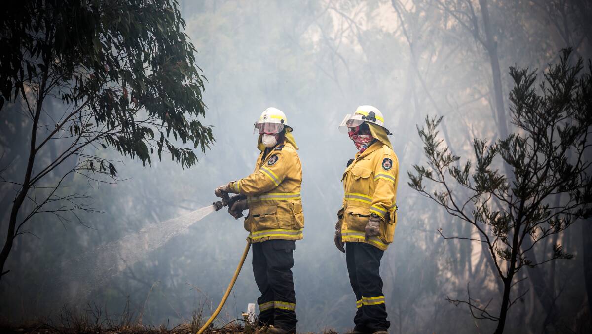 NSW RFS plans to expand its peer support program following the 2019-20 fires. Photo: NSW RFS