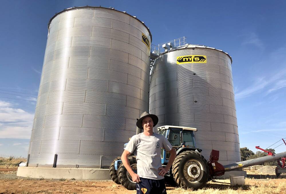 Graham O'Connell, Coleambally said despite the poor season his recent investment in on-farm grain storage was paying off. He received an extra $80 per tonne from a client to store his corn last season. 