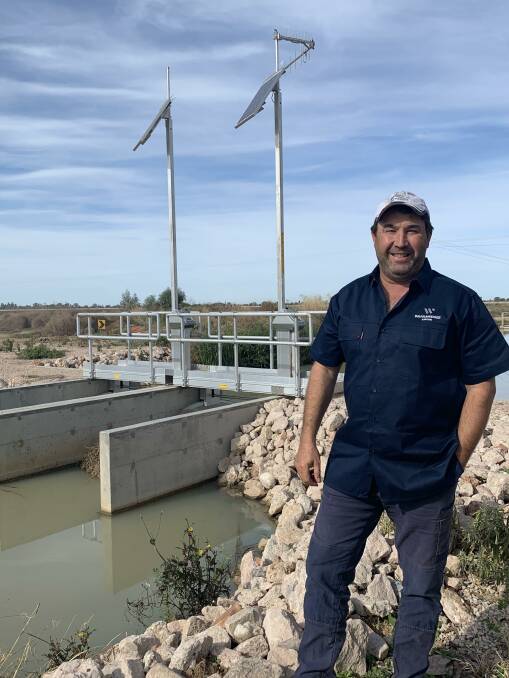 Griffith irrigator, Dean Salvestro is seeing the benefits of holding permanent water but says he wouldn't consider buying in now because of the huge price tag. 