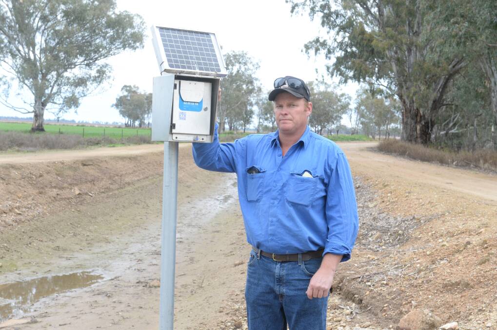Gin Gin irrigator Stewart Denston said despite his best efforts and a large capital investment, his works could fall into the 45 per cent not installed with a working, compliant meter. Photo: Mark Griggs