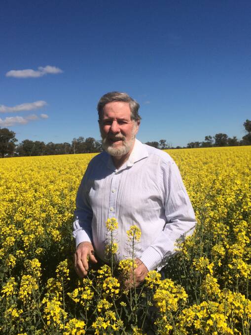 Donald Medal recipient, Dr John Angus. Dr Angus spent close to 30 years working for CSIRO, researching the application of nitrogen fertiliser. Photo supplied. 