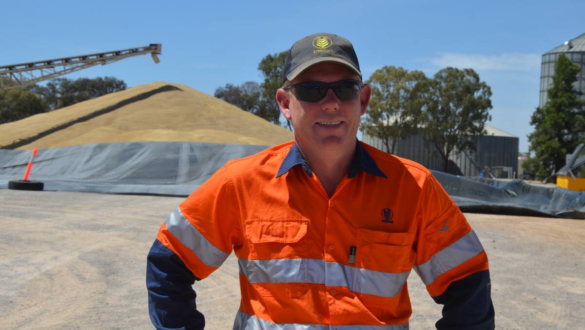 GrainCorp Junee site manager Jeremy Kelleher said it had been a stop-start beginning of harvest in the region with weather delays and crops at various stages of maturity. 
