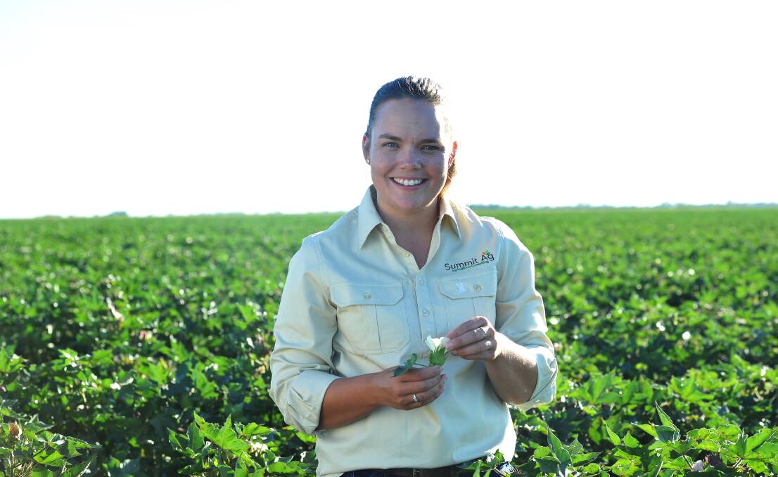 The Young Farmer of the Year 2021, Tullibigeal-based agronomist Emma Ayliffe, Summit Ag. Ms Ayliffe is an agronomist, business-owner, researcher, app developer, ag advocate and farmer. Photo: Marie Raccanello Photography