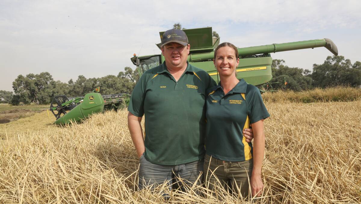 Renee and Peter Burke, Jerilderie have been named the 2019 SunRice Growers of the Year. The Burkes said a diverse water portfolio has given them options in dry years. Photo supplied.