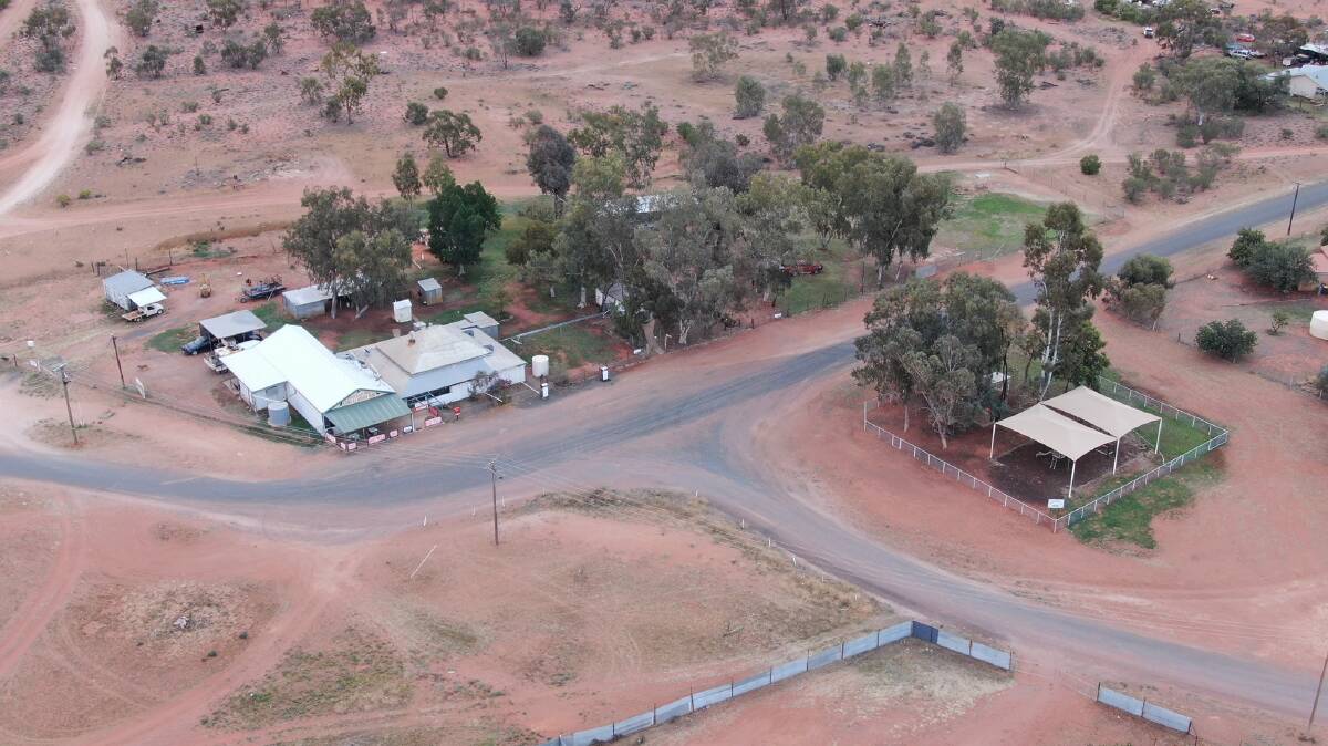 Wanaaring is on the Cut Line road, roughly halfway between Bourke and Tibooburra in the state's north west. Photo: Supplied