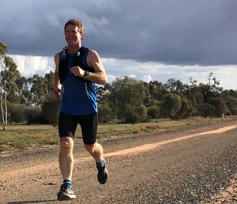 Luke only started running around five years ago and since then has completed marathons and Iron Man challenges. Photo: Luke Barlow