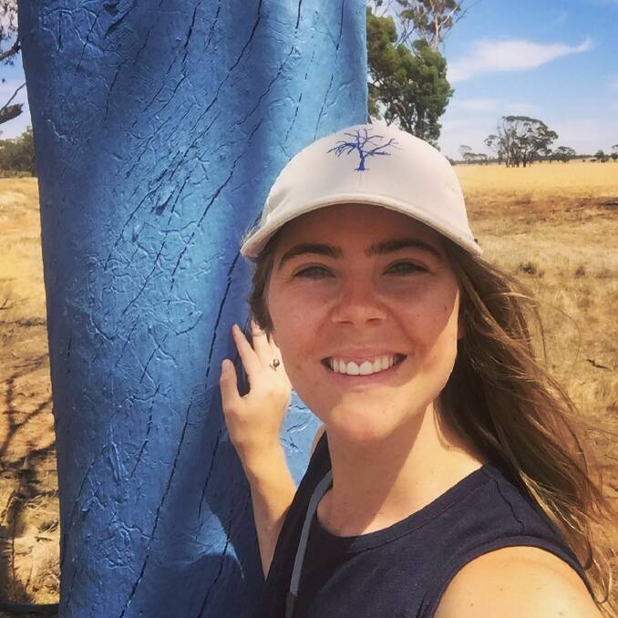 Kendall Whyte started The Blue Tree Project in memory of her brother Jayden. Photo supplied. 
