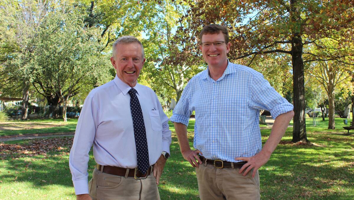 Pilot project: Federal member for Parkes, Mark Coulton and Federal Member for Calare Andrew Gee say Yarnup Confidential is "a positive strategy" and "fully support it". Photo: File. 