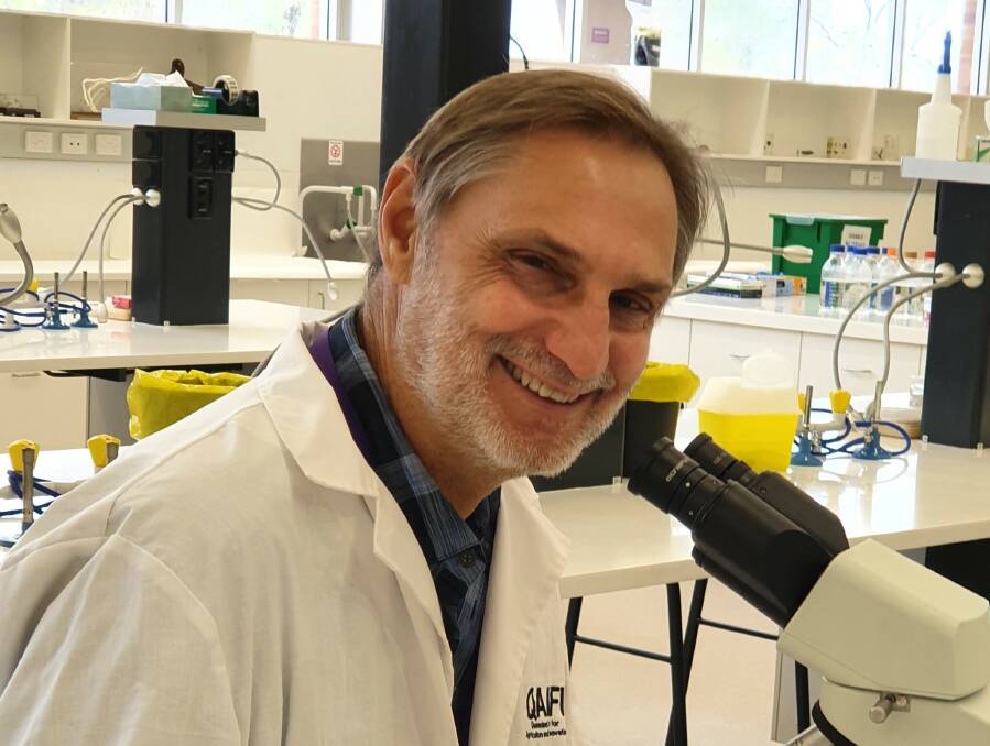 University of Queensland scientist Louwrens Hoffman.