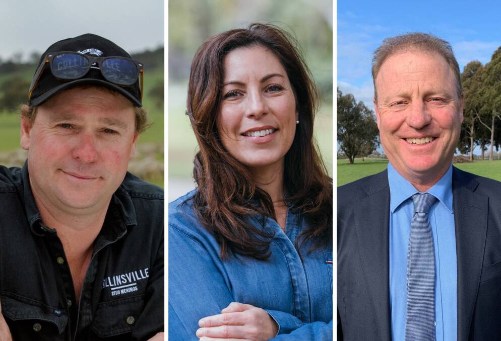 George Millington, Emma Weston and Neil Jackson have been recommended by Australian Wool Innovation's board nomination committee.