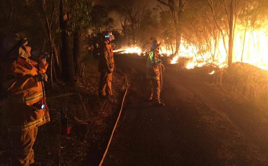 The NSW Rural Fire Service urging residents to prepare their Bush Fire Survival Plan before the summer months. Picture from file.
