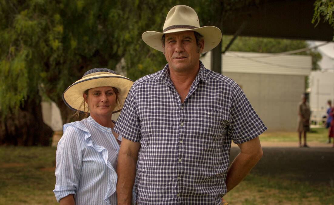 Sharon Doon and Mark Spencer from Bourke.
