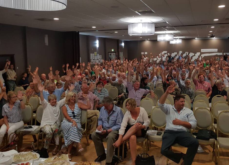 Long and drawn out battle. Coonamble landholders and town residents voted several years ago against the Santos gas project.