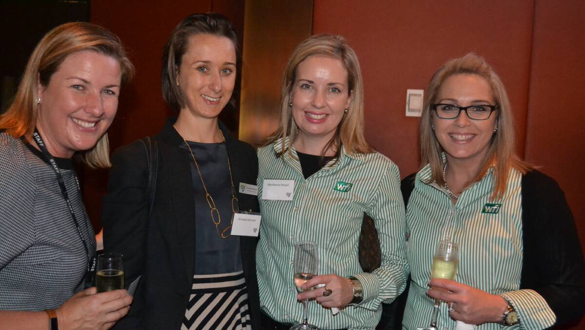 Mackenna, second from right, at NSW Farmers in 2018.