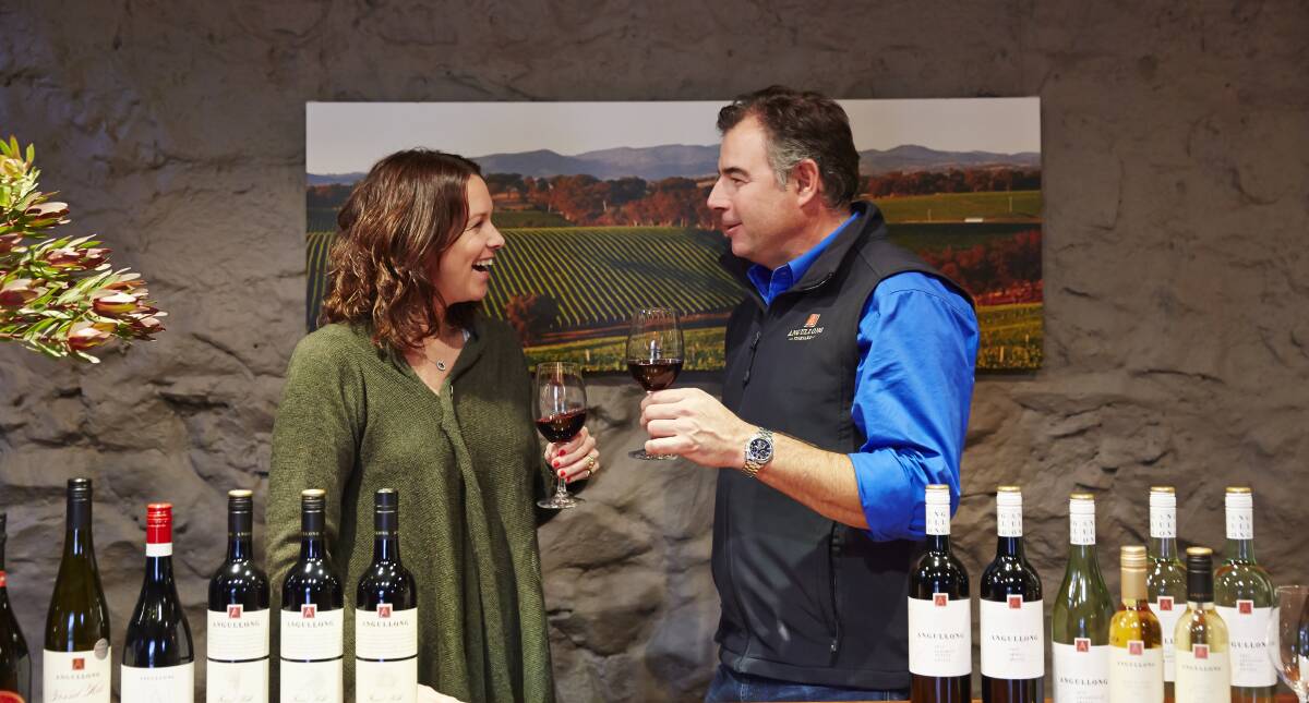 Angullong vineyard's Heidi and Ben Crossing are delighted that the ban on regional travel is being lifted that will bring more customers to the cellar door at Millthorpe near Orange.
