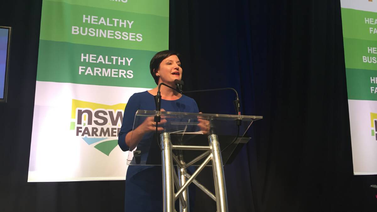 The new NSW Labor leader Jodi McKay accused the National Party of helping to bring on the drought by mismanagement of the state's water system.