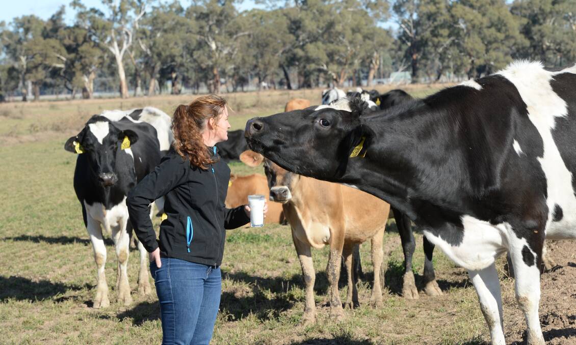 Cassandra Kath has got to know her herd very well having travelled on the road together for so long. The farm operation has just won a Lion Dairy Landcare grant.