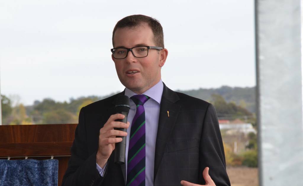 Adam Marshall is the new Agriculture Minister for NSW.