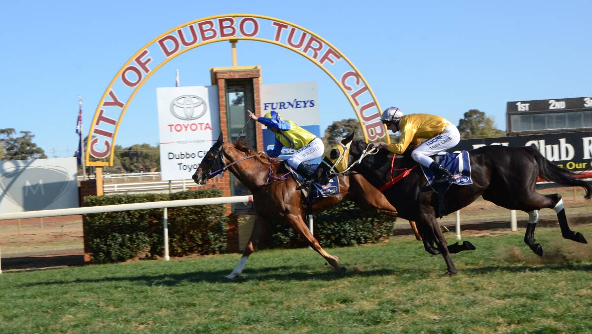  Racing at western districts region of Dubbo. Good news, country race prizemoney will be restored to its pre-Covid-19 levels from July 1. Photo Virginia Harvey. 