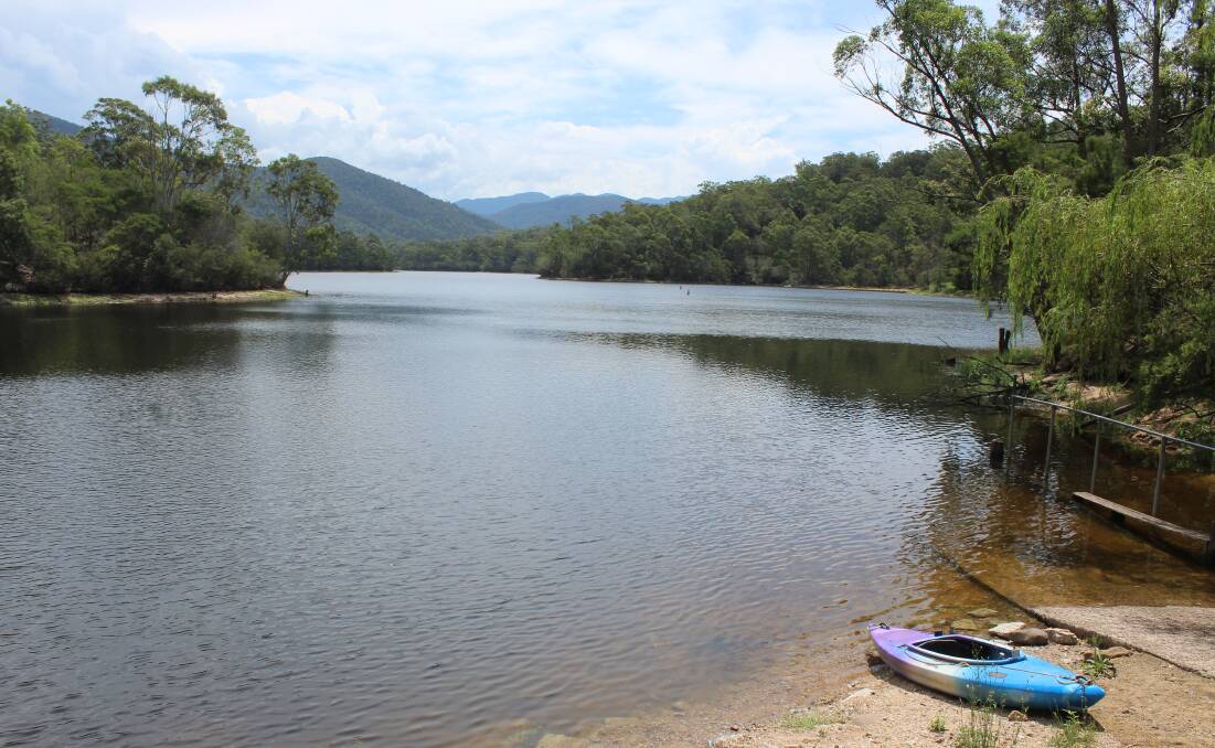 Brogo Dam on the Far South Coast is the only major NSW public water catchment classified as full by Water NSW. Photo by Ben Smyth, Bega District News
