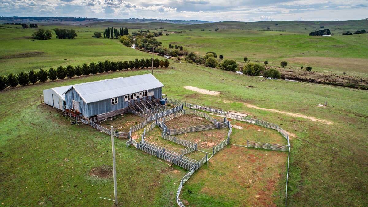 Mooresprings will be auctioned on May 7 by Colliers International. The southern Monaro property has had 11 inspections conducted so far under new social distancing rules. Prospective buyers follow the agent in solo appointments in a separate car.