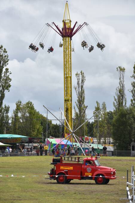 Fun and agriculture are showcased at country shows. (Moss Vale).