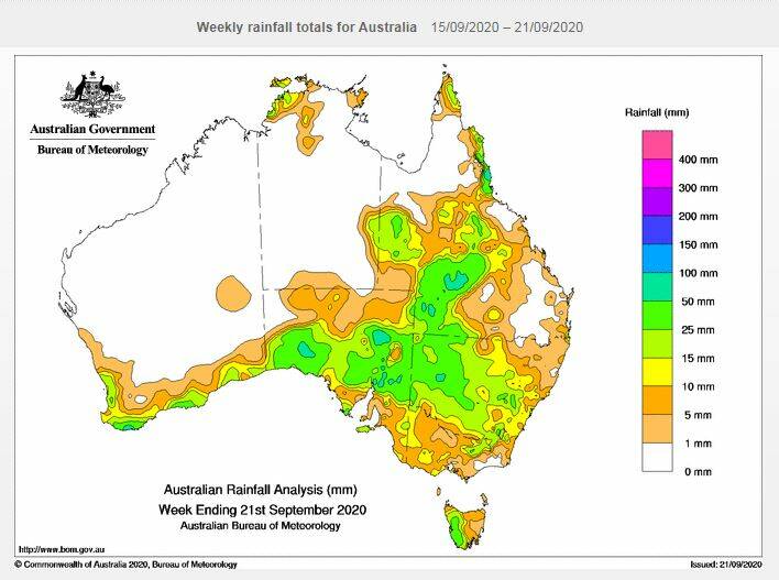 Where the rain fell on the weekend. A huge dousing for the struggling Western Division.