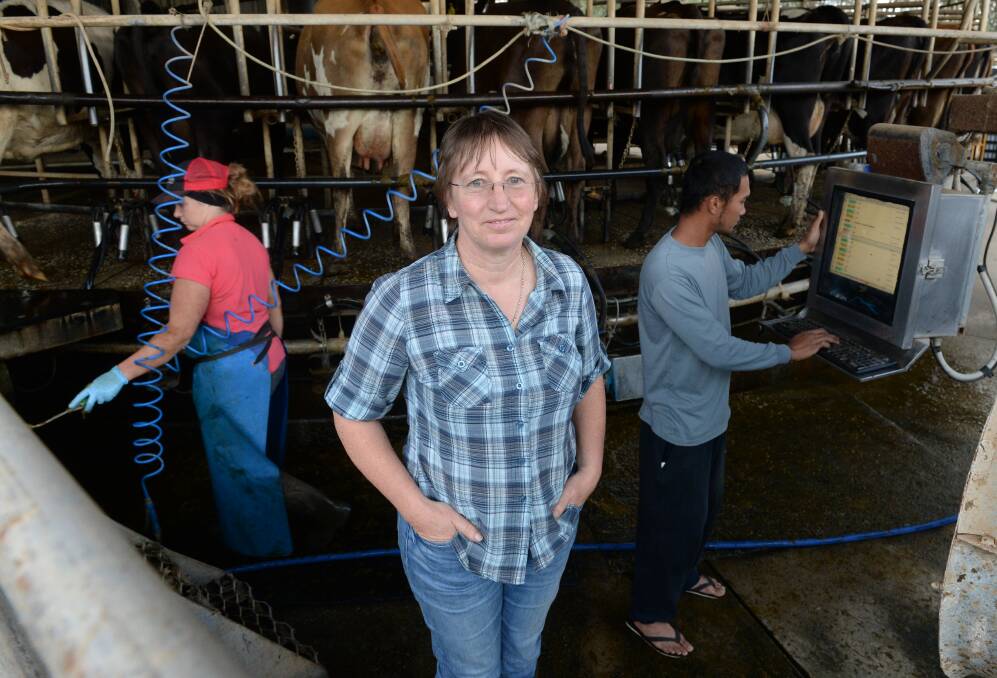 Ruth Kydd says her family has a tough time coping with low milk prices but the 457 axing was a kick in the guts. 