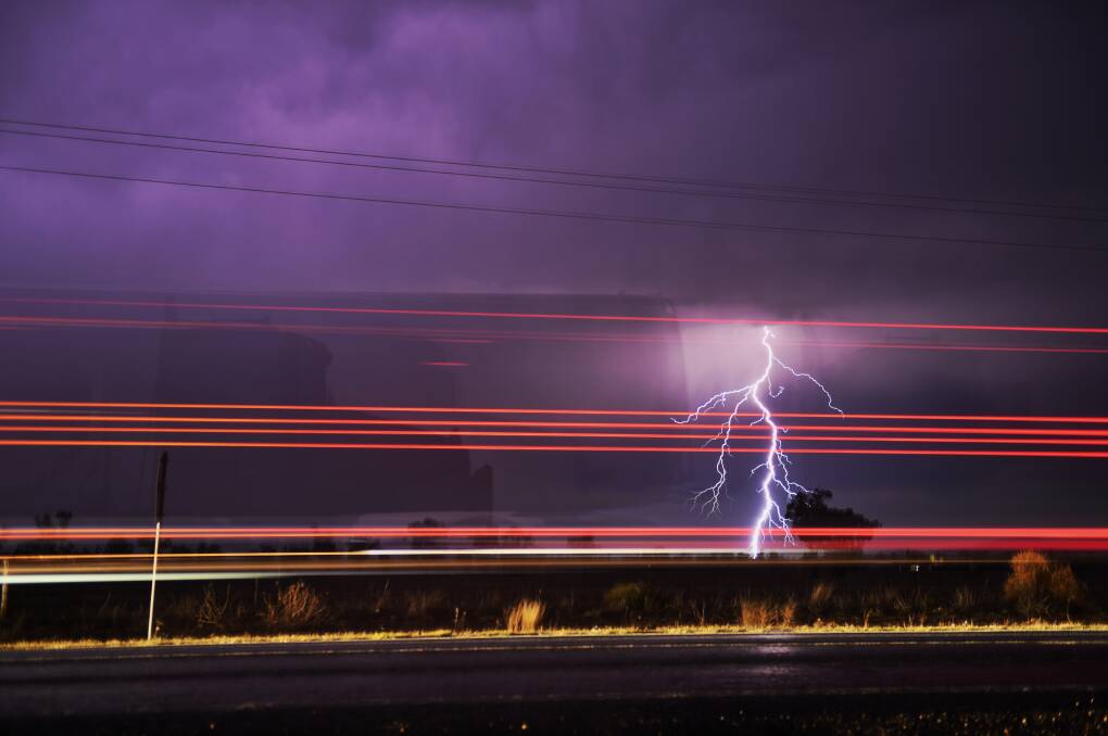 A storm near Gunnedah. Photo by Nick Moir.