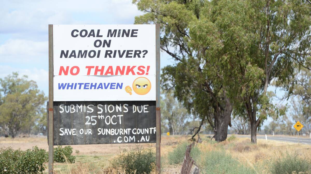 Farmers are fighting against the Vickery mine extension. They say water resources are already under too much pressure. Photos by Rachael Webb.