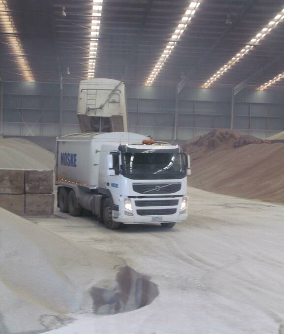 Some shipments of fertiliser have arrived recently but China may restrict further exports.